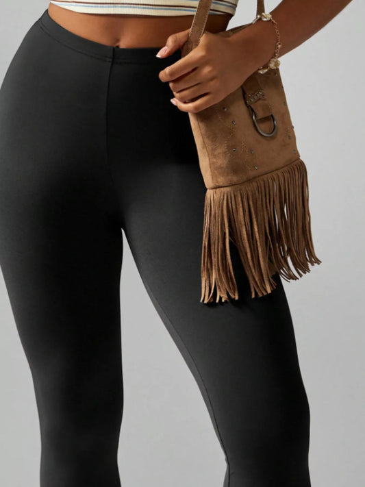 High-Waisted Active Capri Leggings — women's leggings Australia