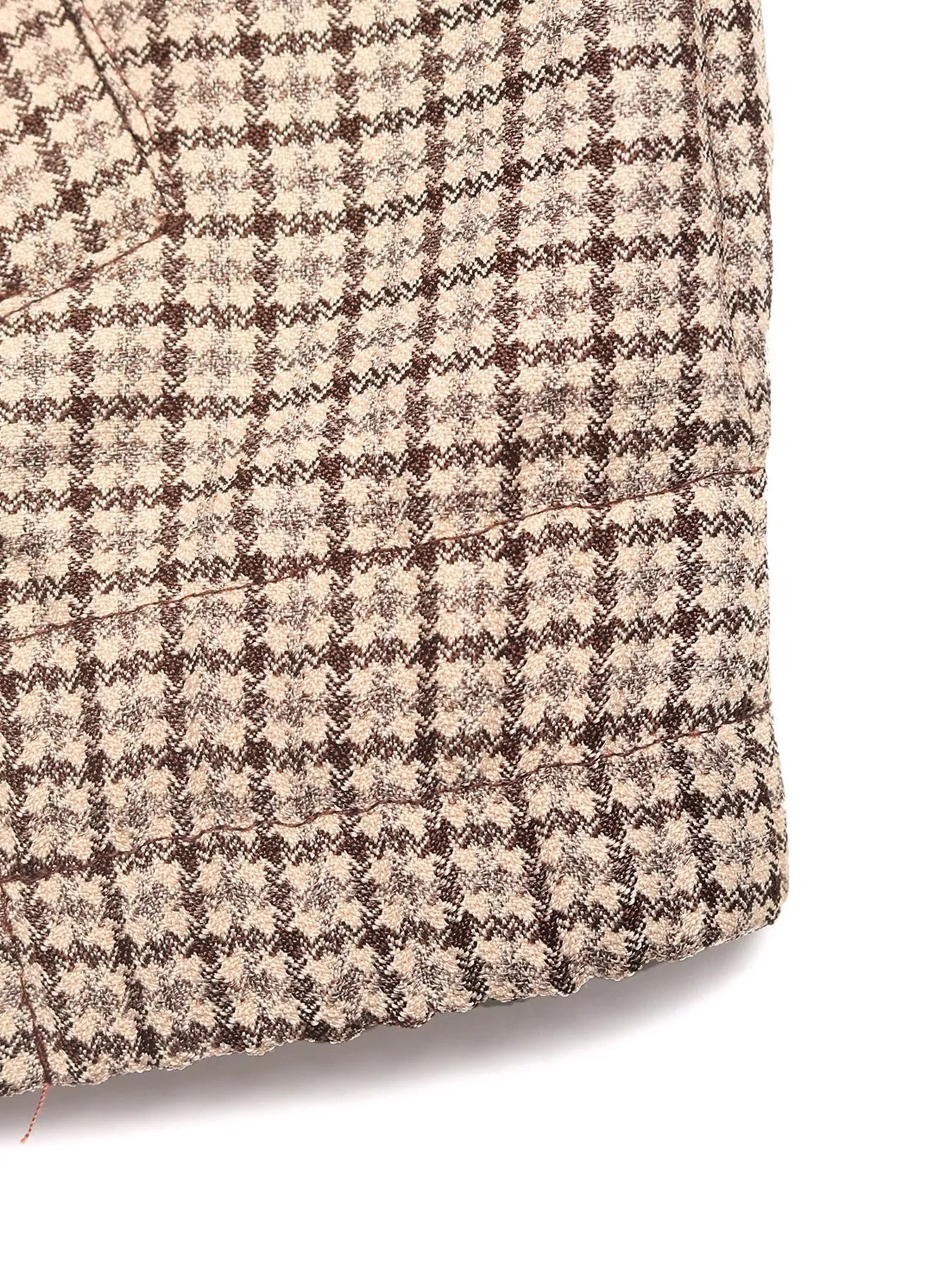 Plaid Zip Up Long Sleeve Jacket — women's jacket Australia