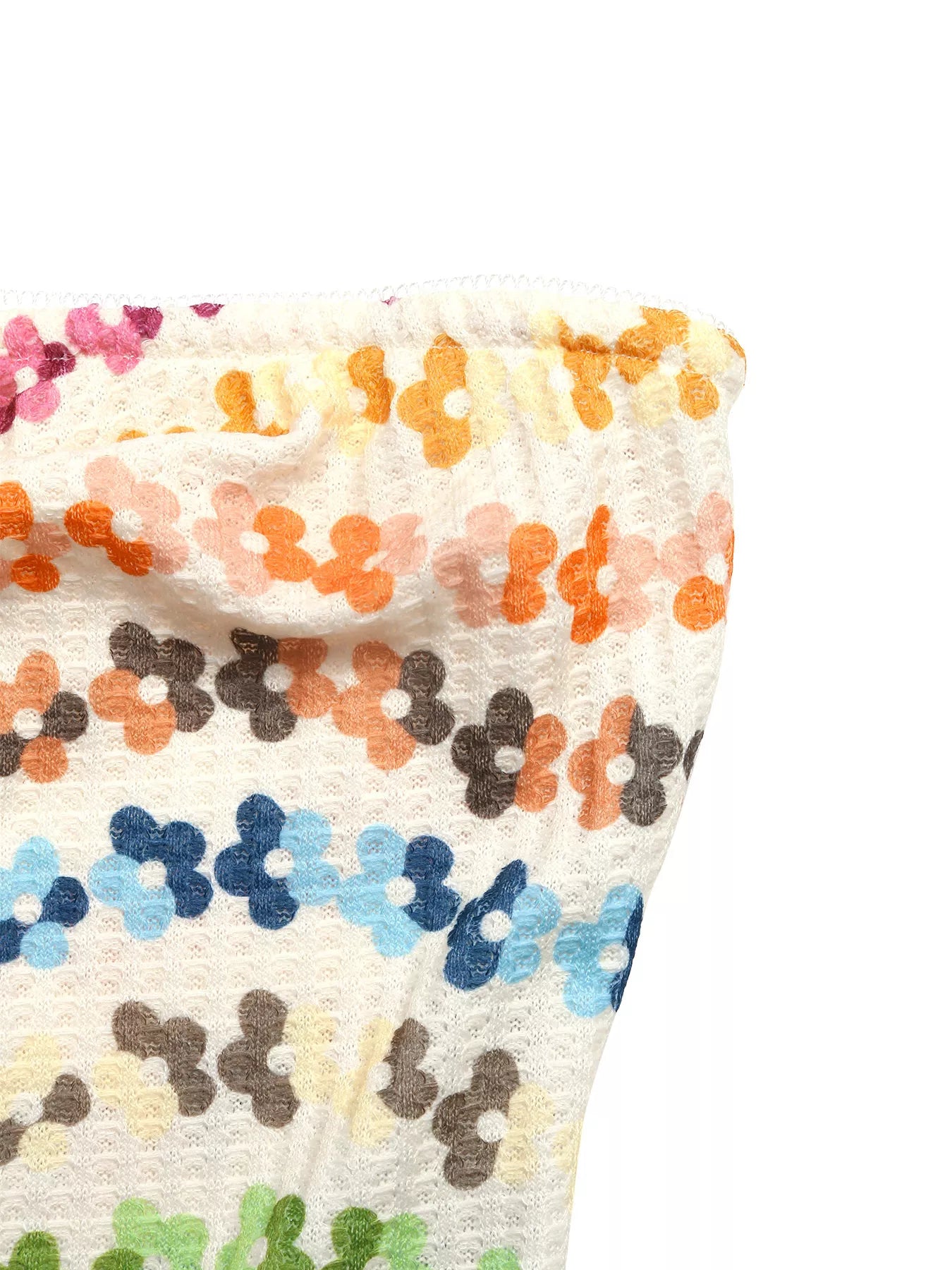 Floral Ruched Tube Top — women's top Australia