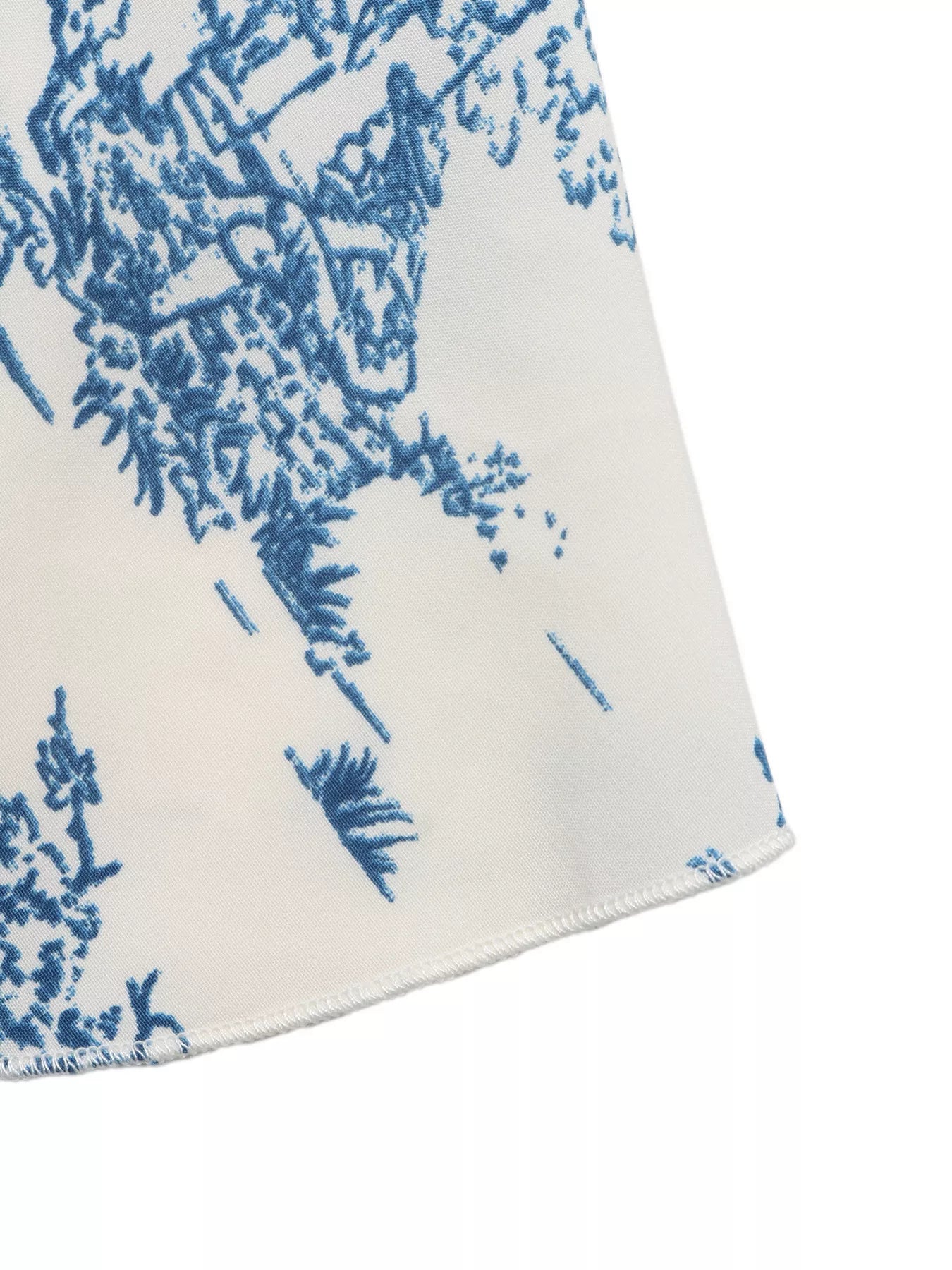 Floral Print Tie Front Ruffle Hem Cami — women's cami Australia