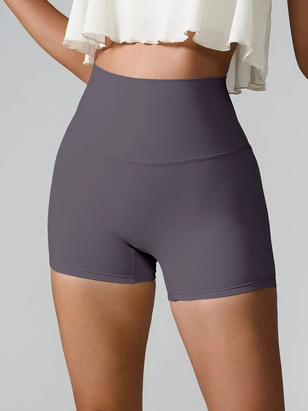 Women's High Waist Active Shorts — women's gym shorts Australia