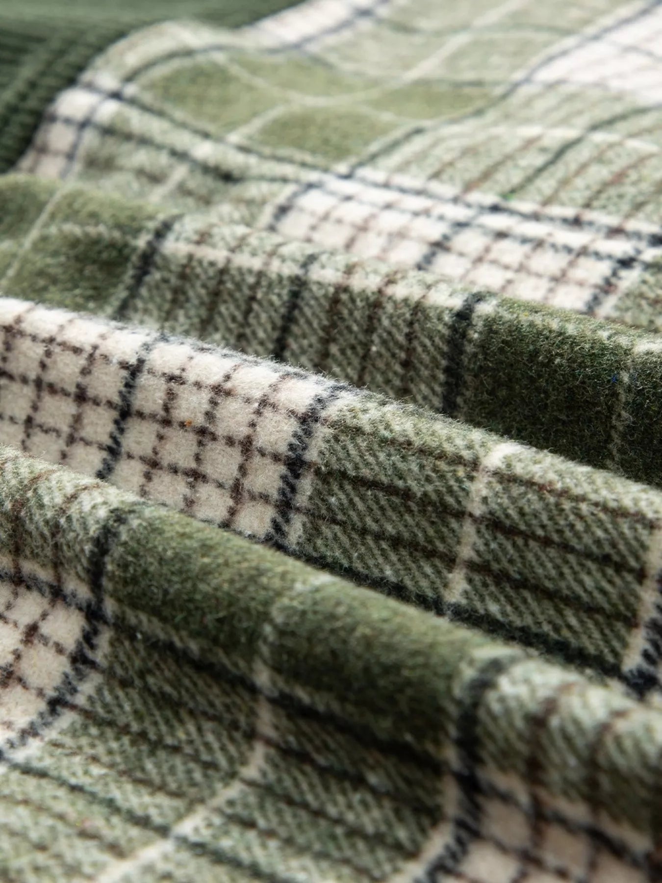 Plaid Button Up Long Sleeve Shacket — women's outerwear Australia