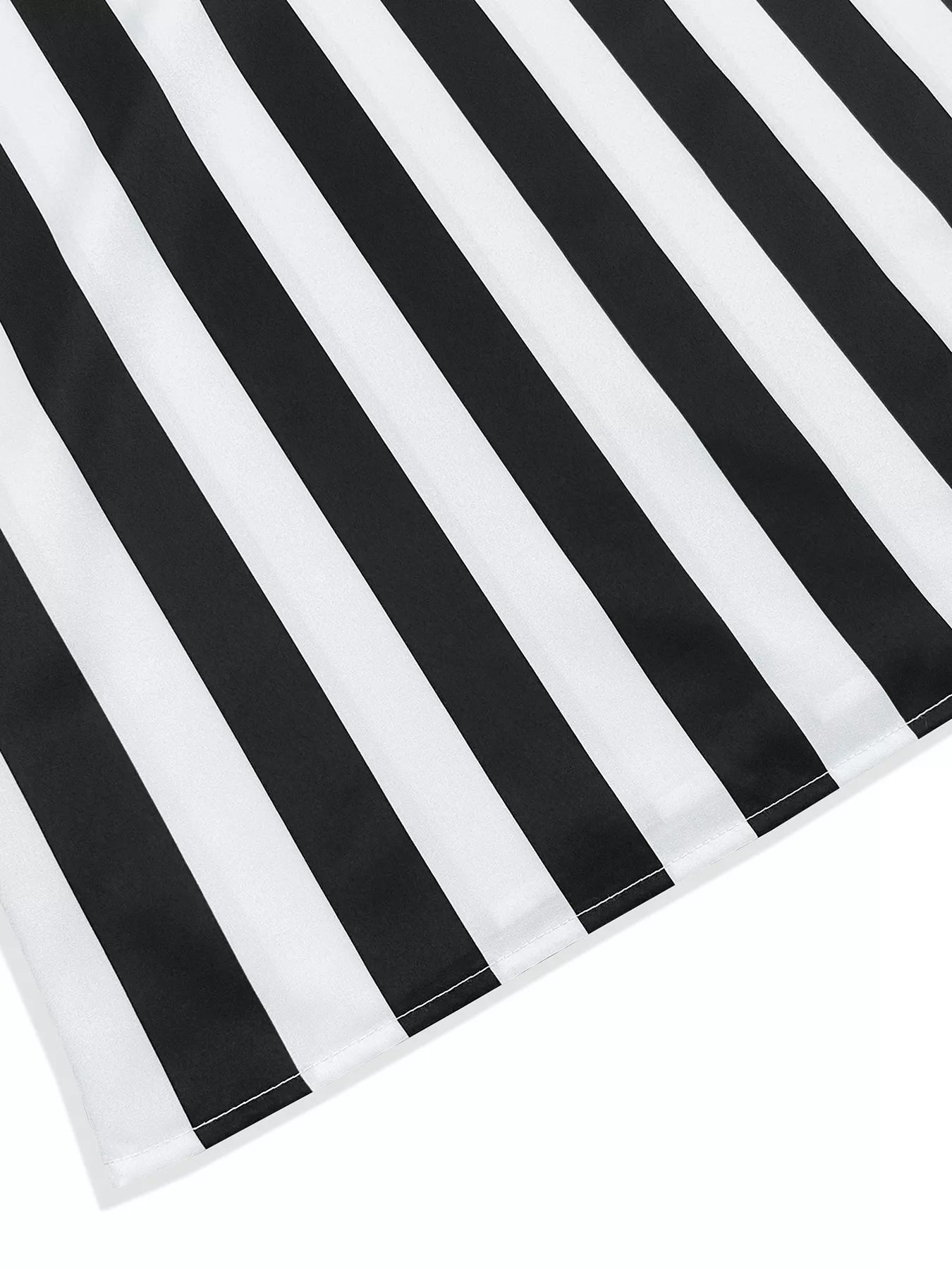 Women's Striped Notched Casual Mini Dress — Chic and Unique AU