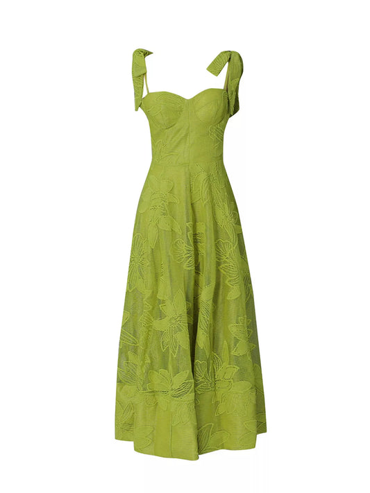 Women's Sweetheart Neck Tie-Strap Dress — Chic and Unique AU
