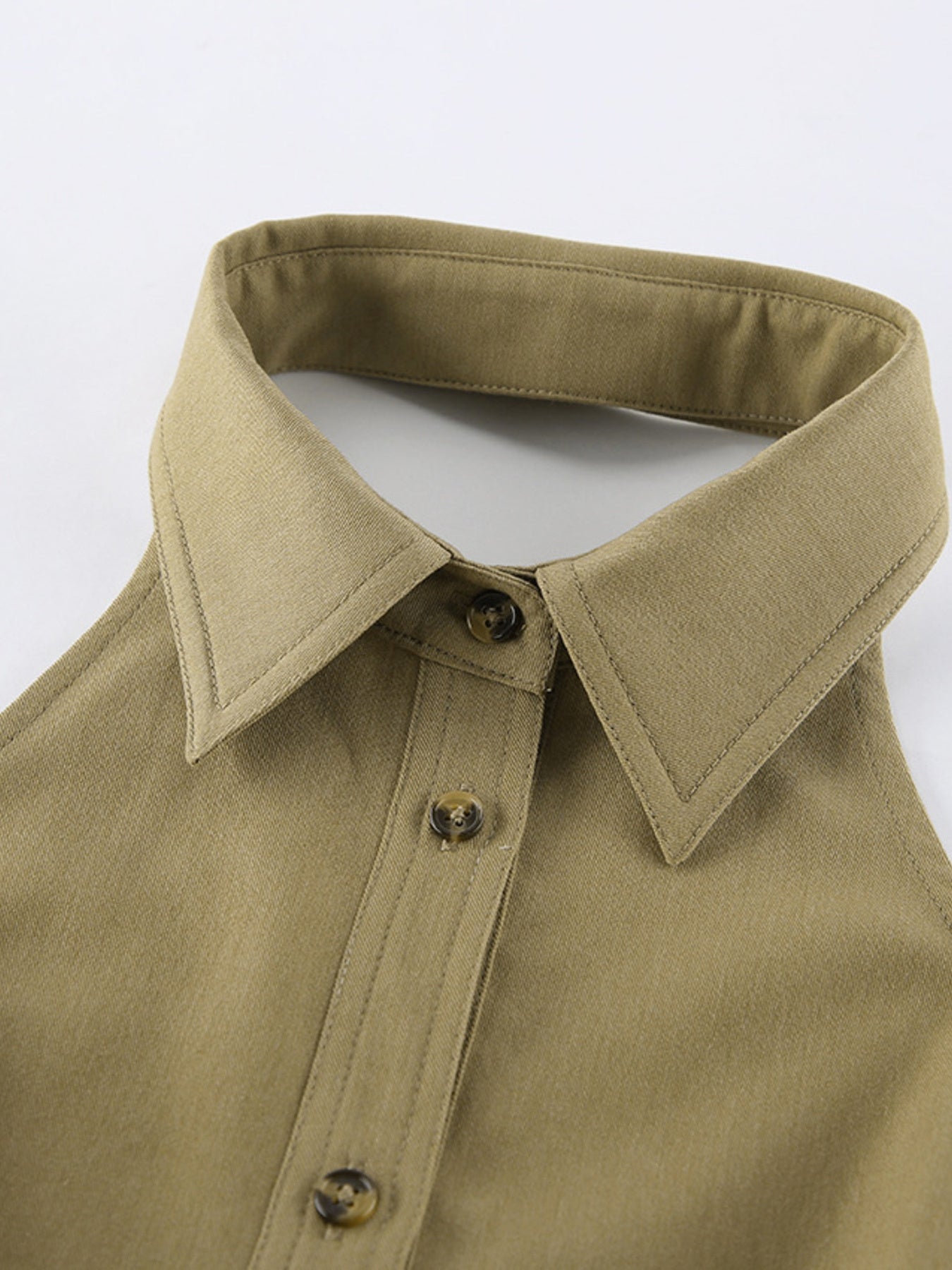 Button-Down Sleeveless Top — women's top Australia
