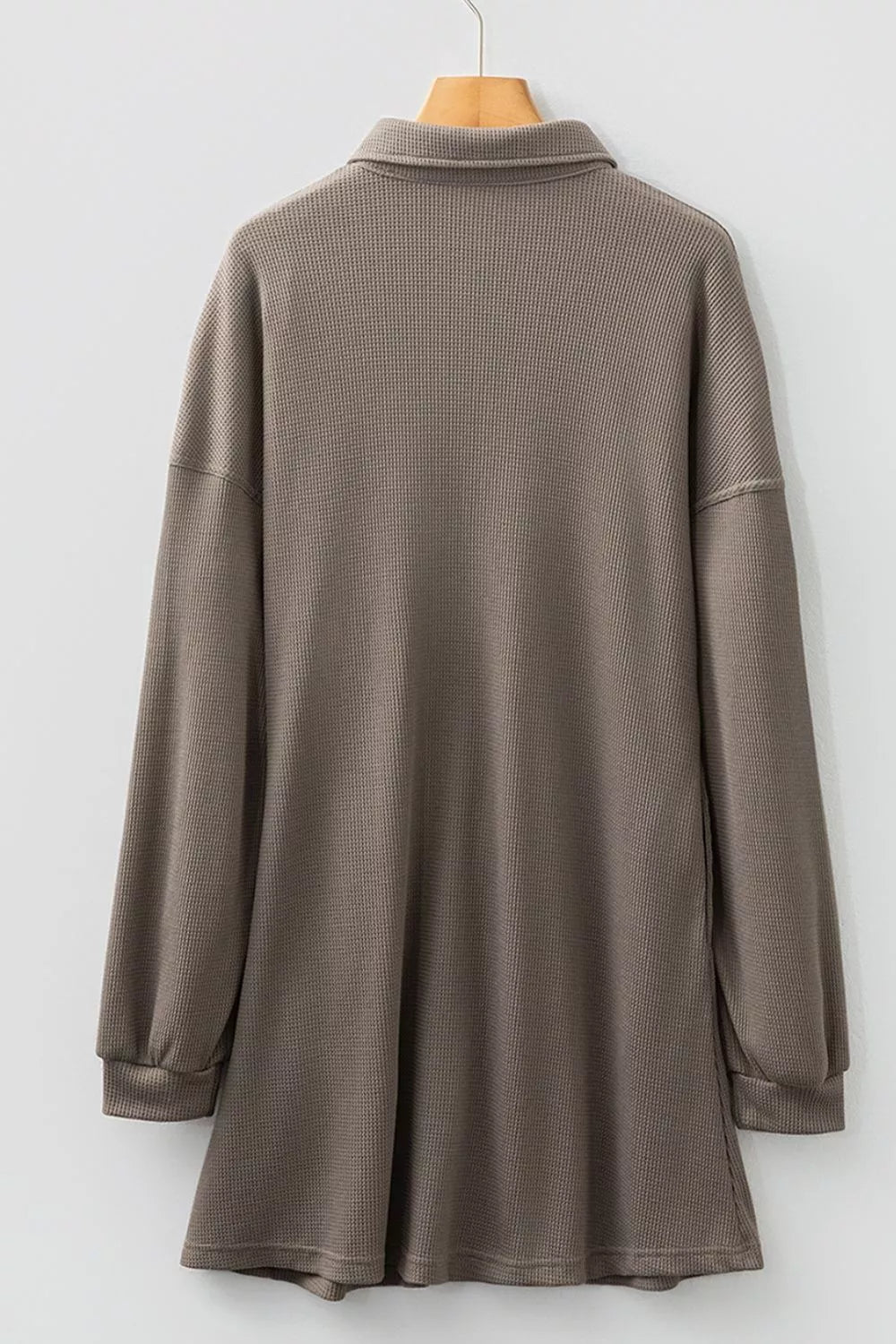 Women's Casual Button-Down Dress with Pockets — Chic and Unique AU
