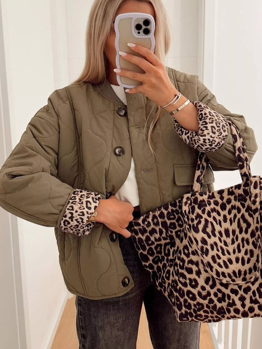 Quilted Button-Down Lightweight Jacket — women's jacket Australia