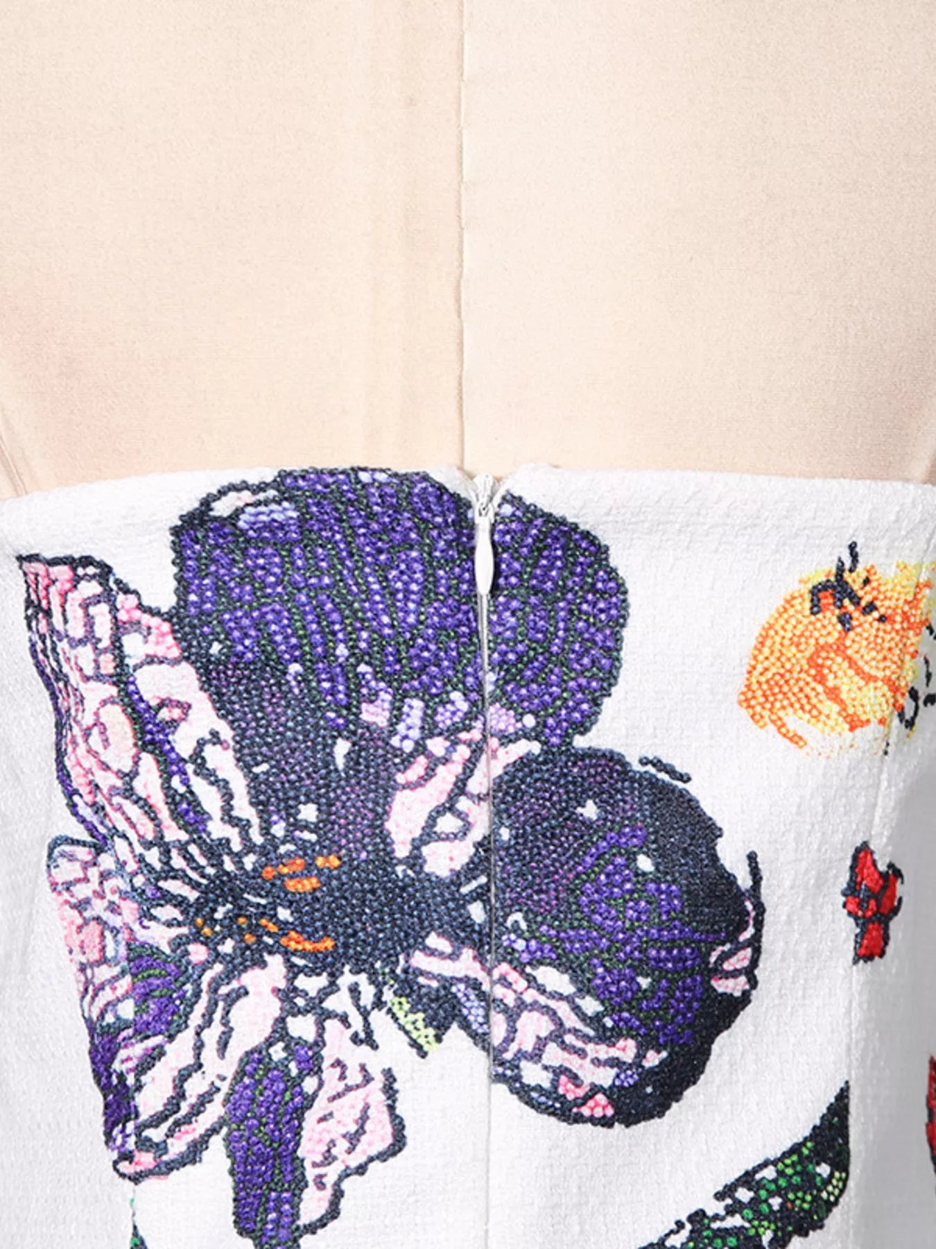 Women's Strapless Floral Mini Dress — Chic and Unique AU