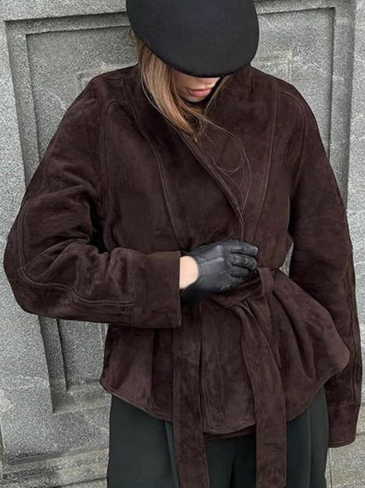 Tie Waist Vintage Style Jacket — women's jacket Australia