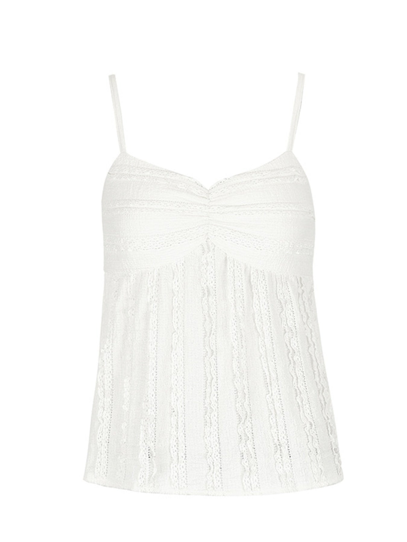 Textured Sweetheart Neck Cami — women's cami Australia