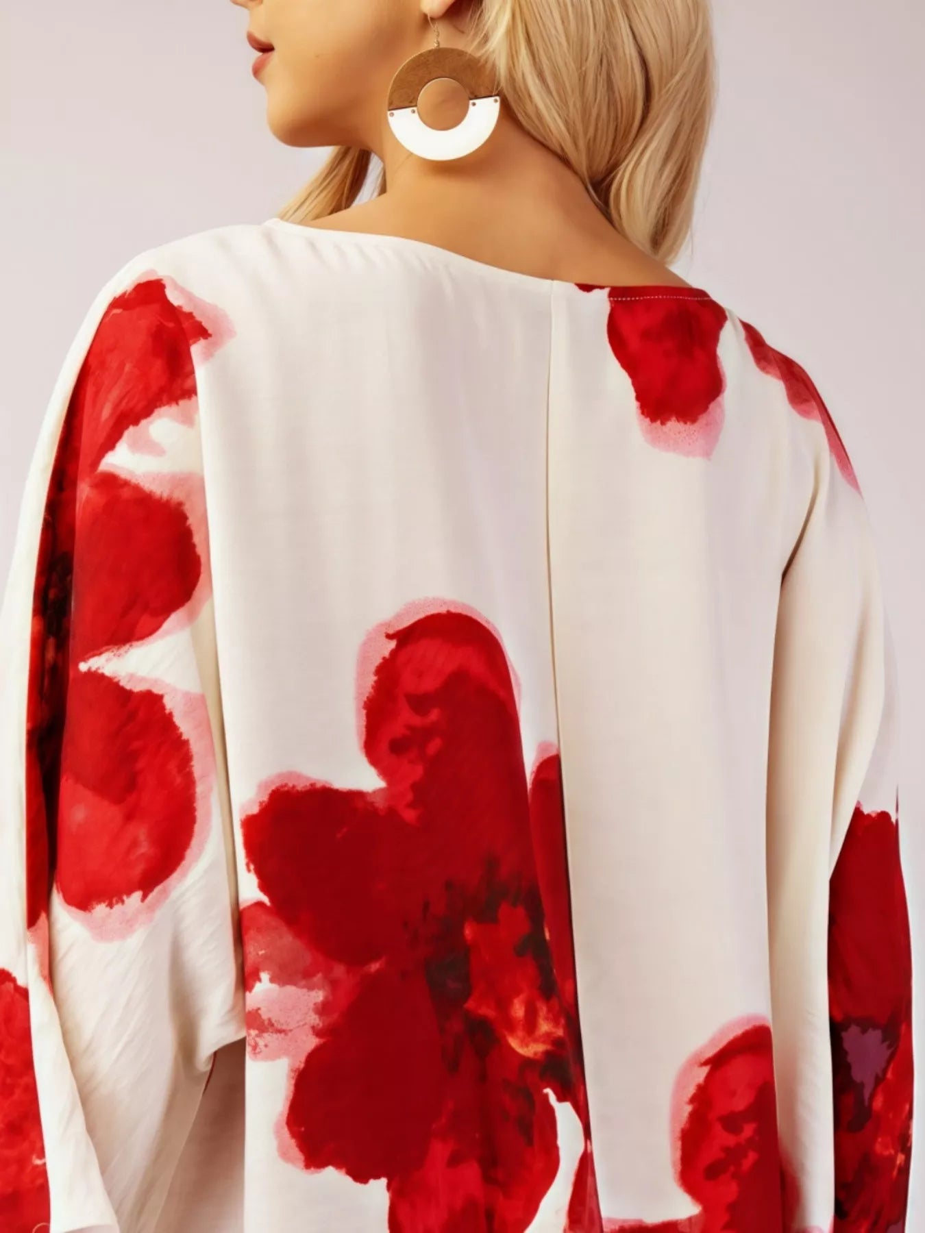 Women's Floral Print Round Neck Dress — Chic and Unique AU
